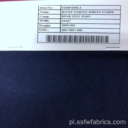 Terylene Spandex Rayon Fabric Cena za metr